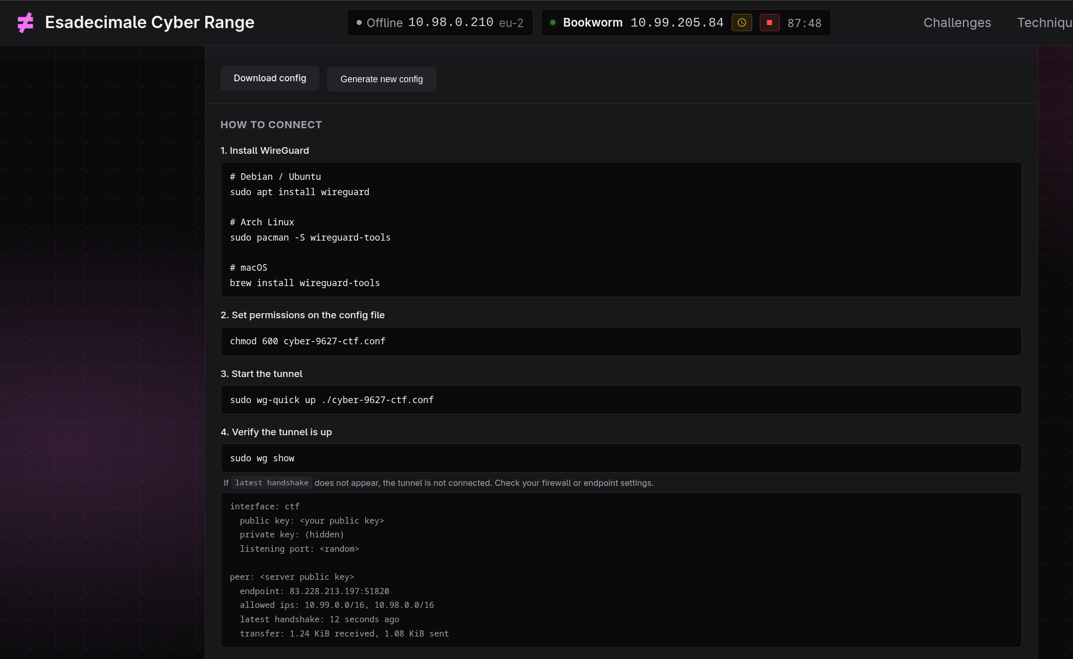 Comandi wireguard