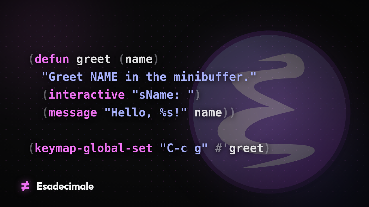 Introduzione ad Emacs